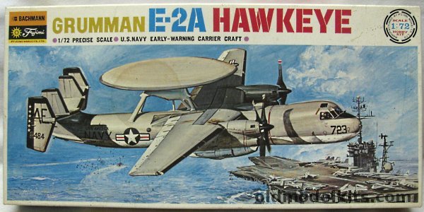 Fujimi 1/72 Grumman E-2A Hawkeye VAW-122 / VAW-113 / VAW-11, 0715 plastic model kit